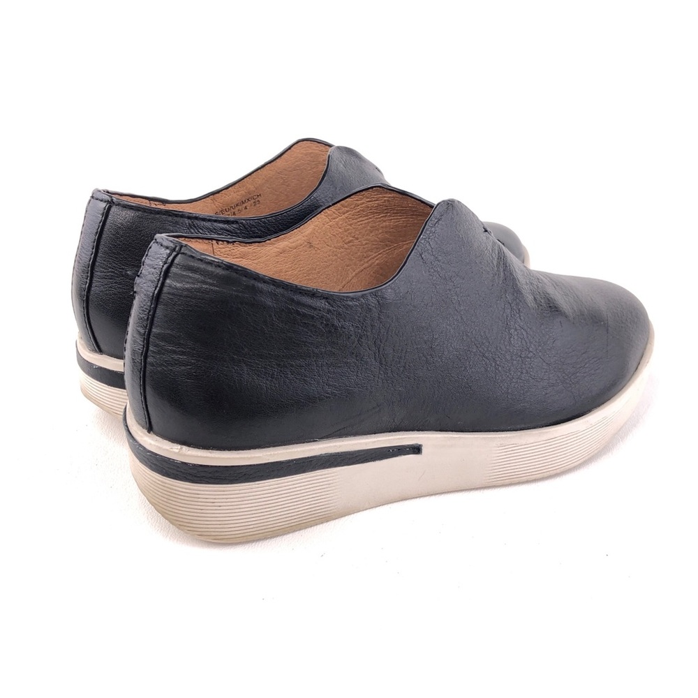 Gentle Souls Halden Black Leather Slip On Shoes 6.5 - Picture 5 of 13